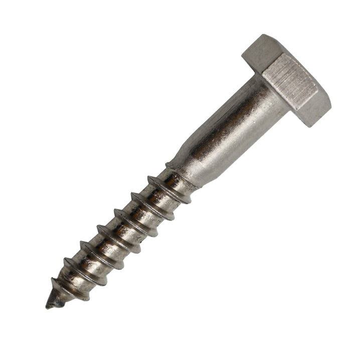 Suruburi cap hexagonal, pentru lemn, DIN 571 ZN, M10x50