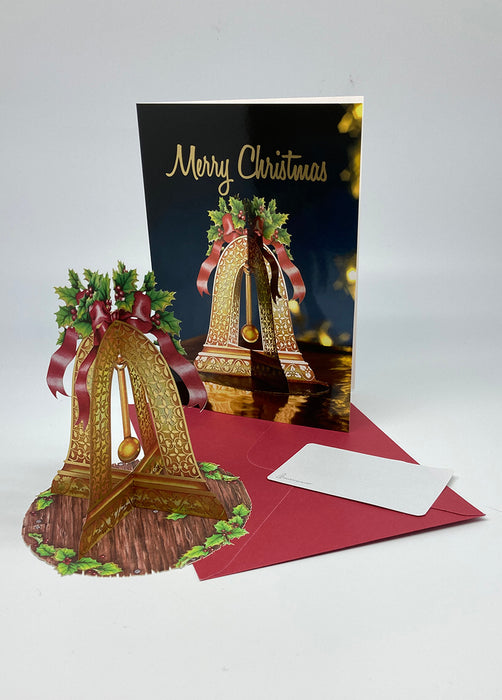 Ducklingcards 3D Greeting Cards - X-mas Bell